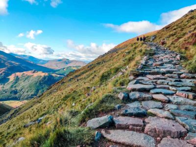 Path up Ben Nevis